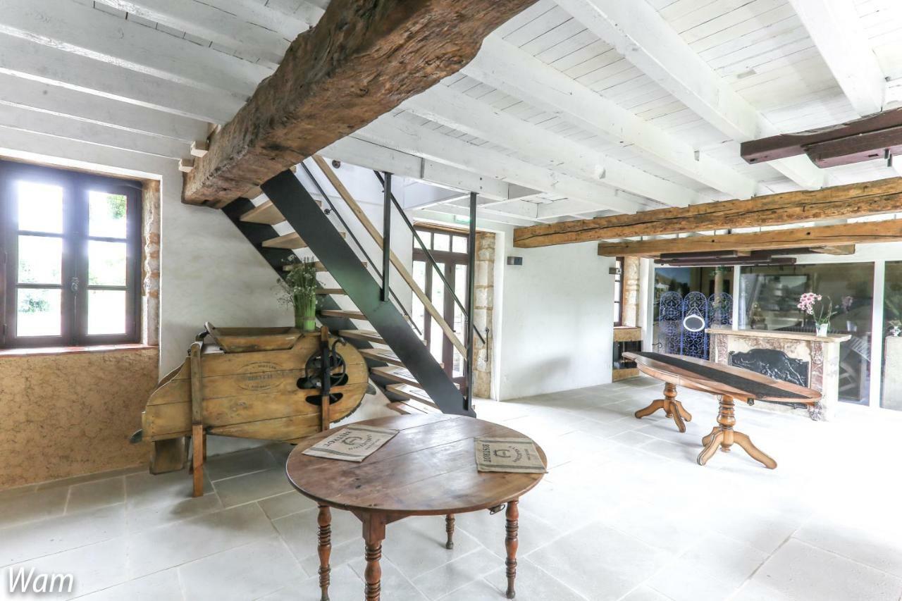 Le Moulin De Gateau Hotel Saint-Pierre-les-Étieux Kültér fotó